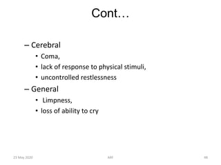 Arf Crying Acute respiratory failure | PPTX