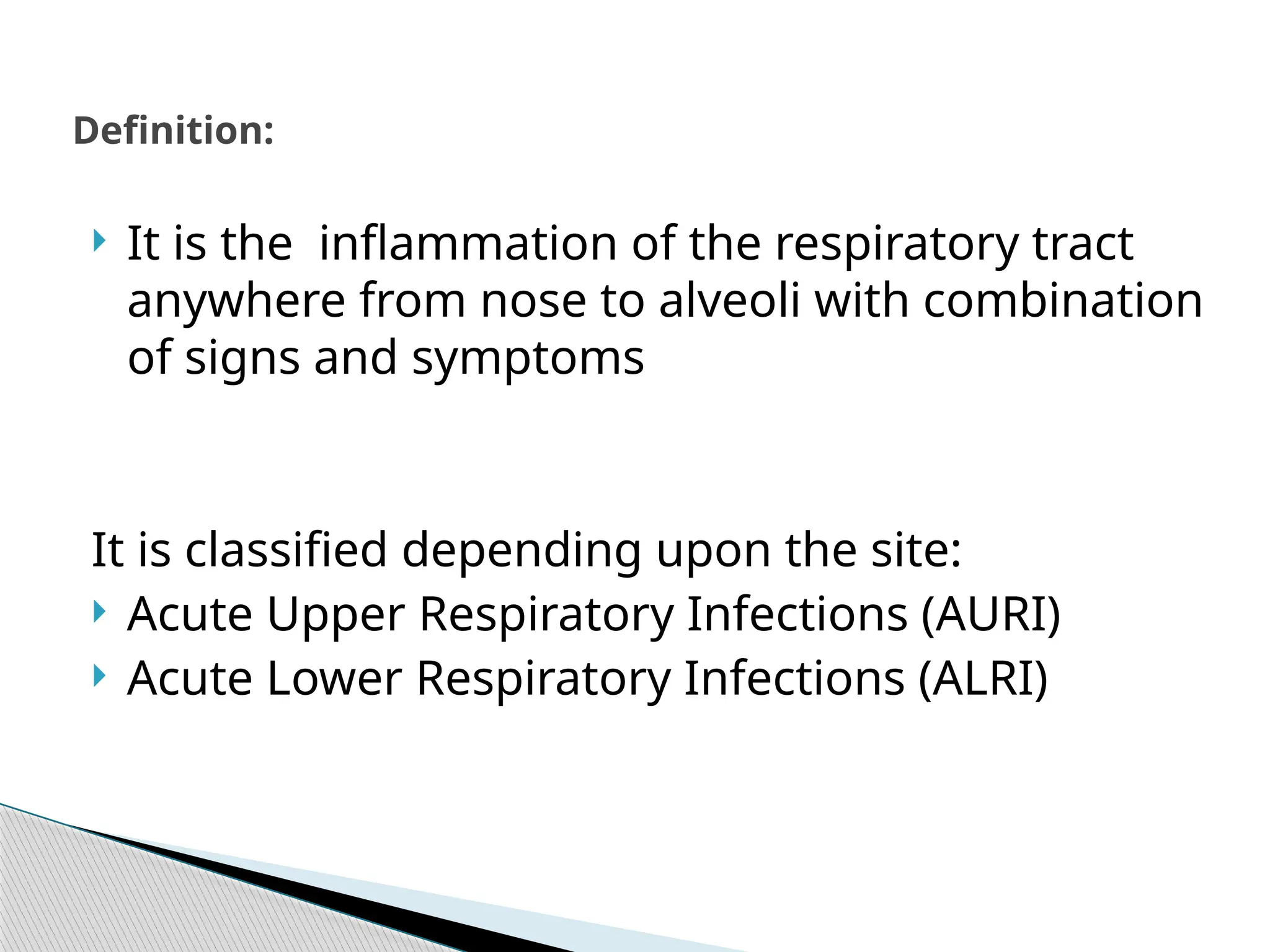 Acute respiratory infections.pptx aaaaaaaaaaaaaaaaaaaaa | PPTX