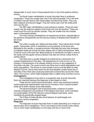Acute Rheumatic Fever | DOC