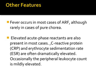 Acute rheumatic fever Slide 21