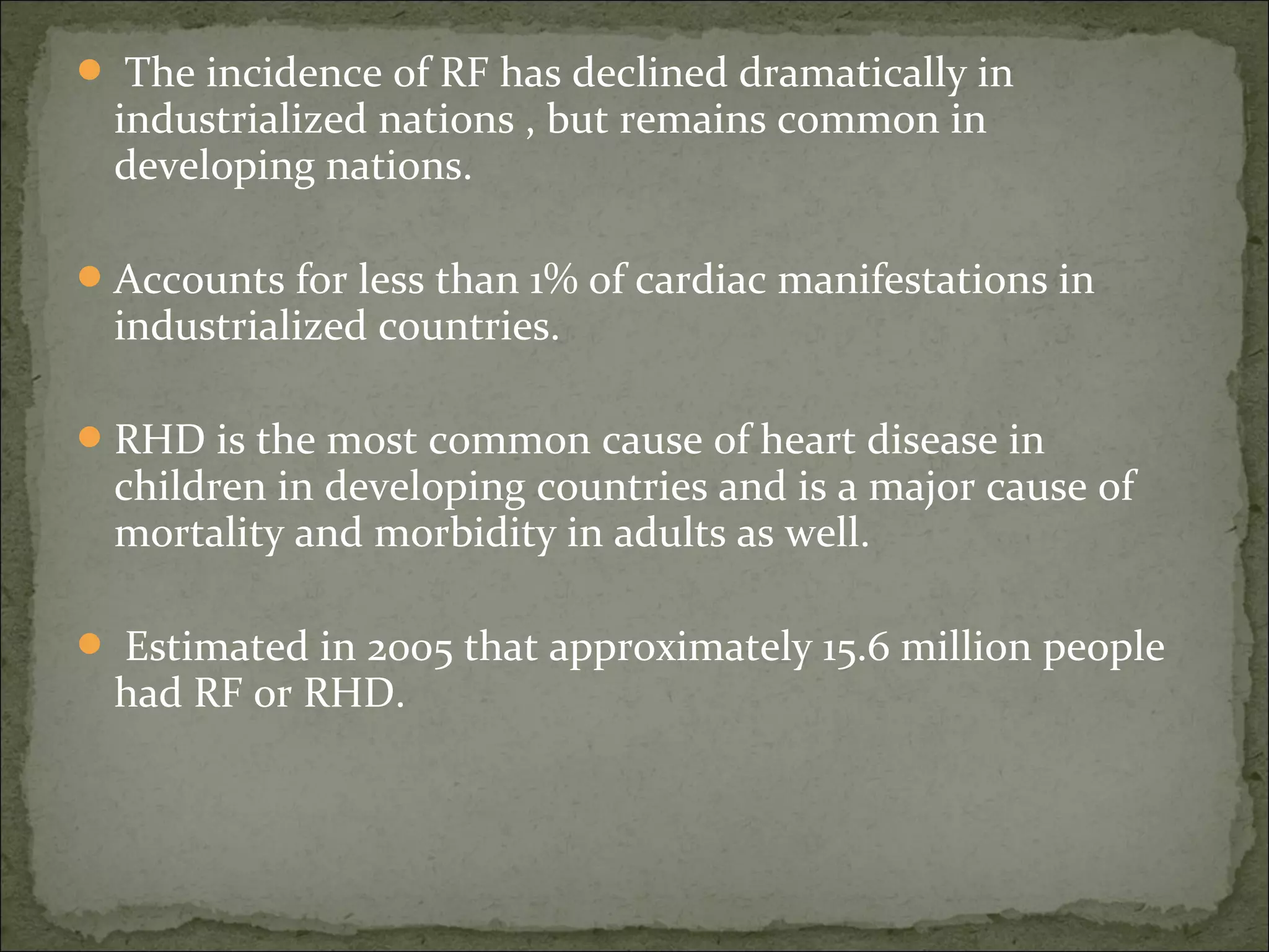 Acute rheumatic fever-definition,pathophysiology,clinical presentation ...