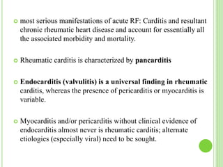 Acute rheumatic fever | PPTX