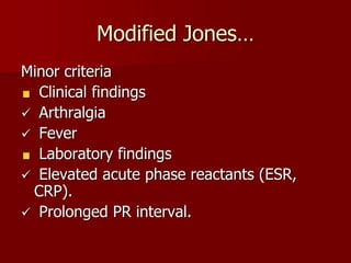 Modified Jones Method Acute rheumatic fever.ppt