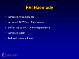 Acute rv failure physiology to management | PPT