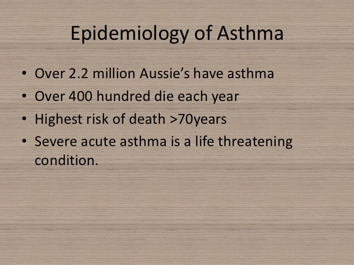 Acute severe asthma