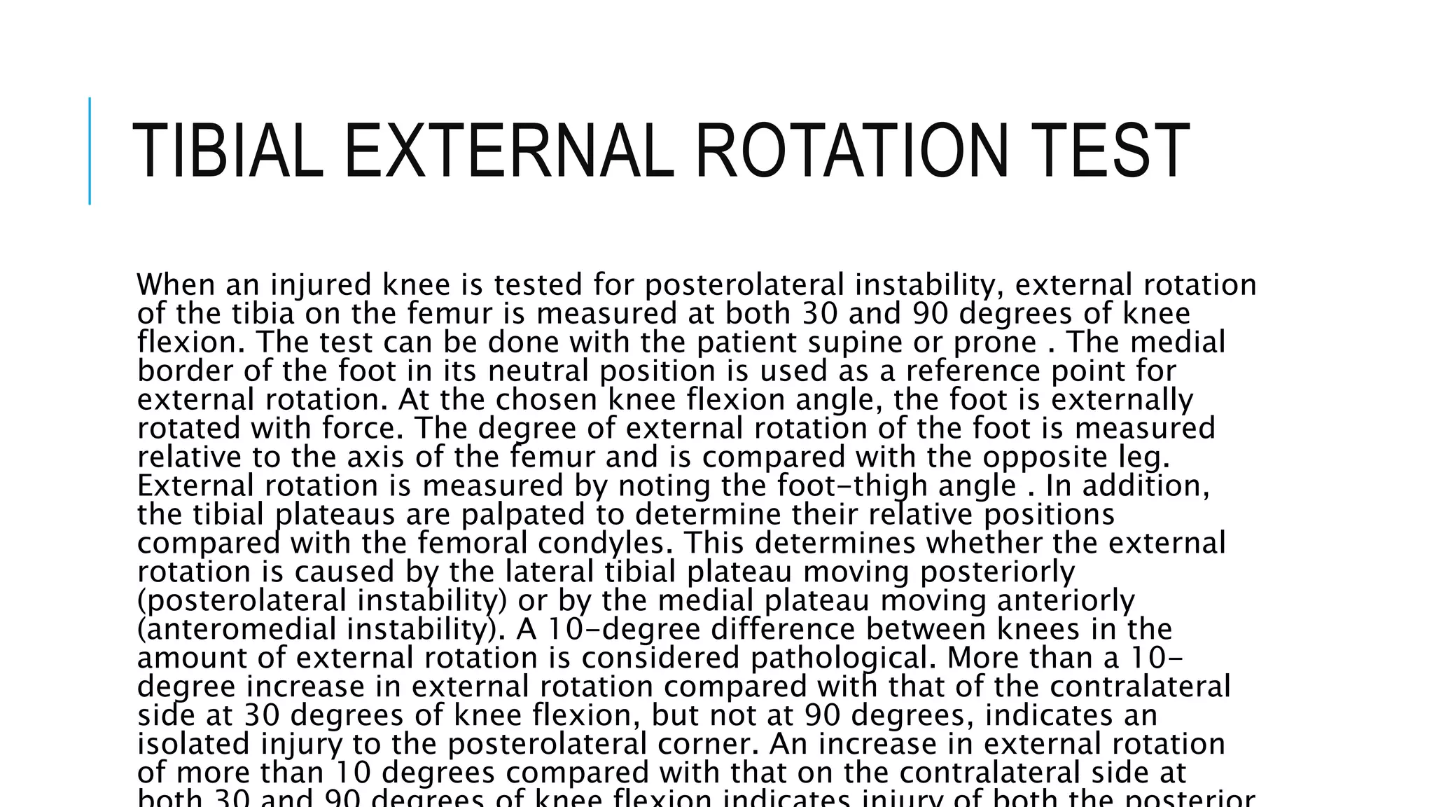 Acute traumatic lesions of ligaments of knee | PPTX