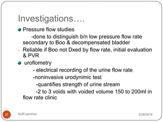 PPT - Postoperative urinary retention PowerPoint Presentation, free  download - ID:282019