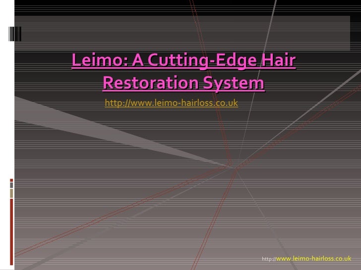 A cutting edge hair restoration system