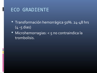 Accidente Cerebrovascular isquemico | PPT