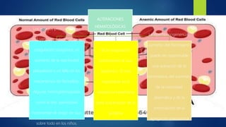 ALTERACIONES
HEMATOLÓGICAS
Los estados protromboticos
incluyen: una activación de la
coagulación sanguínea, un
aumento de la reactividad
plaquetaria o un fallo en los
mecanismos de fibrinólisis.
Algunas hemoglobinopatías
como la dre- panocitosis
incrementan el riesgo de iaus,
sobre todo en los niños.
Los estados de activación
de la coagulación
predisponen al iaus
isquémico. El más
importante es la
resistencia hereditaria
para la activación de la
proteína
La liiperfibrinogenenúa ,
aumento del fibrinógeno
puede ser responsable
una activación de la
hemostasia, del aumento
de la viscosidad
plasmática y de la
estimulación de la
agregación plaquetaria
 