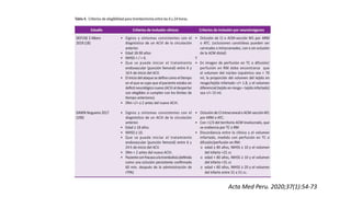 Acta Med Peru. 2020;37(1):54-73
 