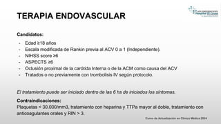 ACV isquémico 2024 final.pdf diagnostico y tratamiento | PDF