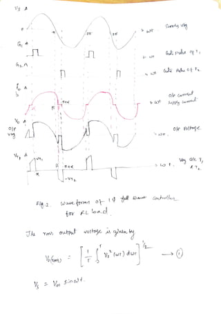 Ac voltage controller | PDF