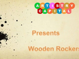 Artistry Capital Wooden Rocker
