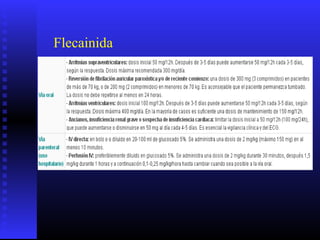 Flecainida
 