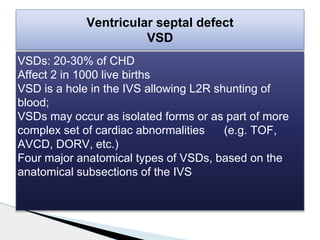 Acyanotic chd | PPTX