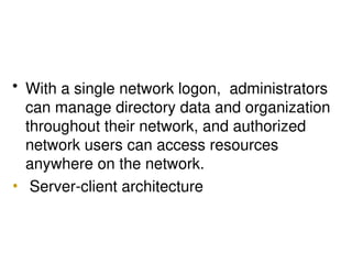 Comprehensive Overview of Active Directory and Its Network Management ...