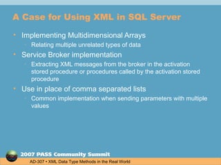 XML Data Types in the Real World | PPT