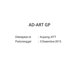 AD-ART GP
 