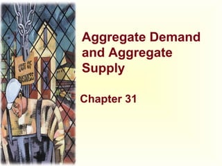 Aggregate Demand and Aggregate Supply Chapter 31 