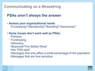 Ad Council Presentation | PPT