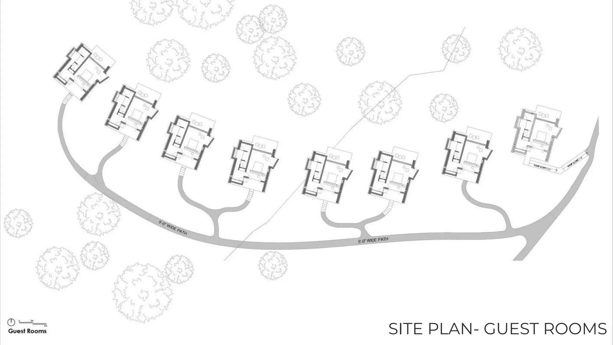 SITE PLAN- GUEST ROOMS
 
