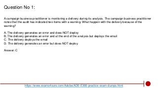 AD0-E121 Simulationsfragen