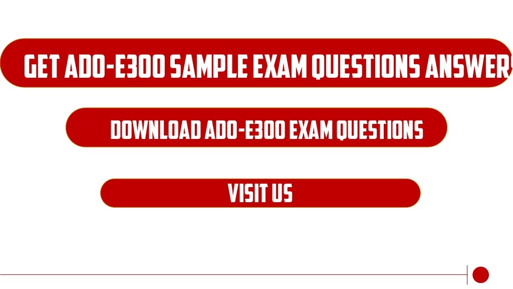 AD0-E117 Tests