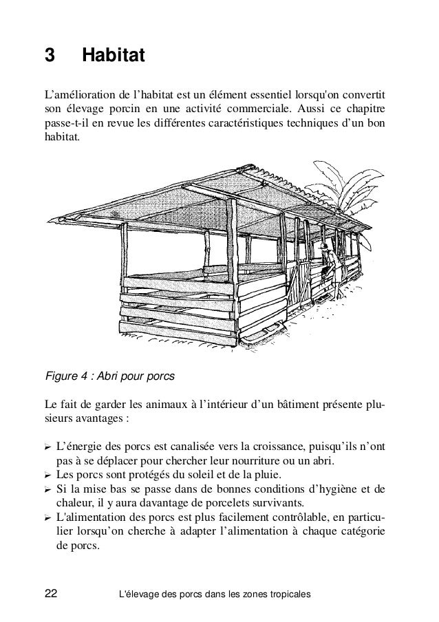 L'élevage de porc dans les zones tropicales