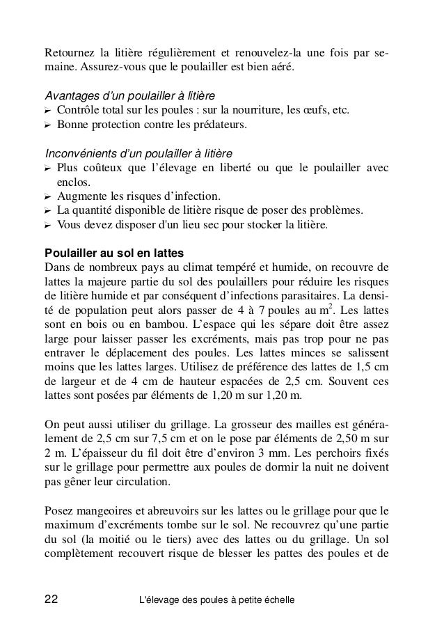 Lu0027élevage de poules à petite échelle