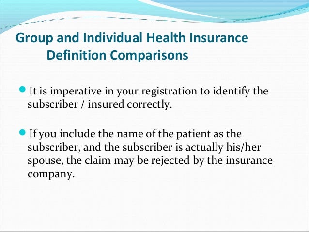 Heatlh Insurance Overview