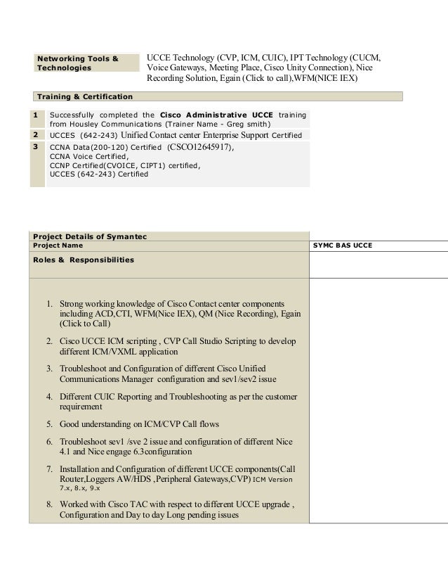 ccna cv