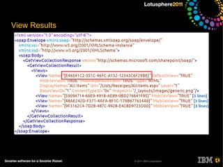 View Results




               © 2011 IBM Corporation
 