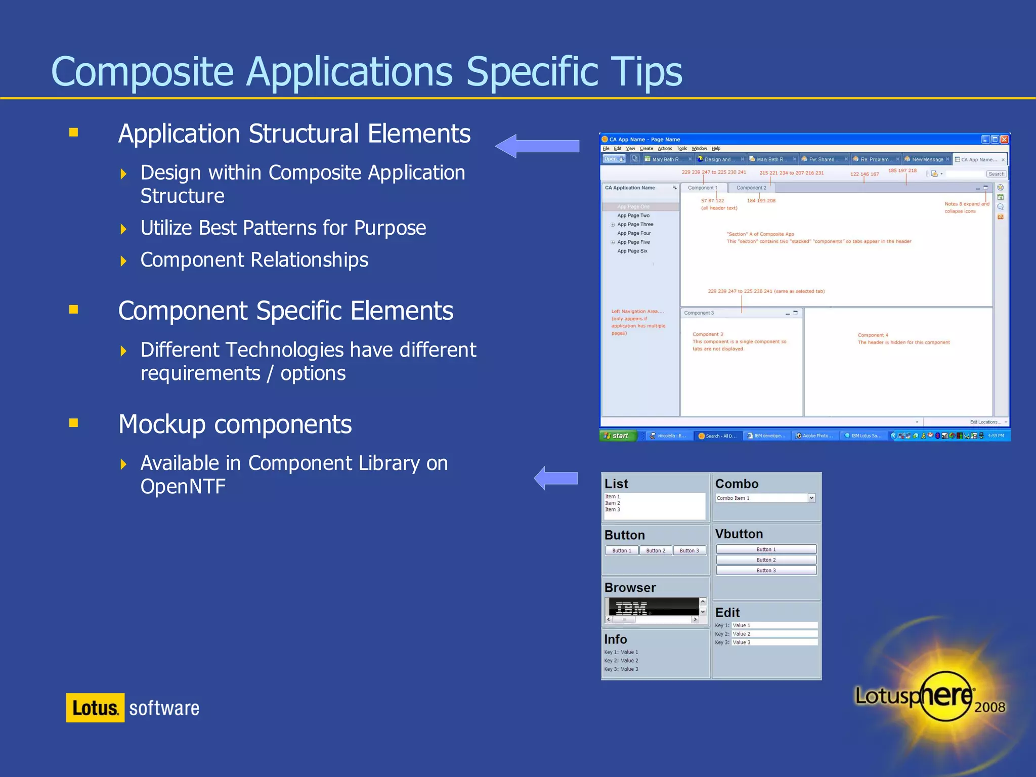 Designing Great User Interfaces for Composite Applications