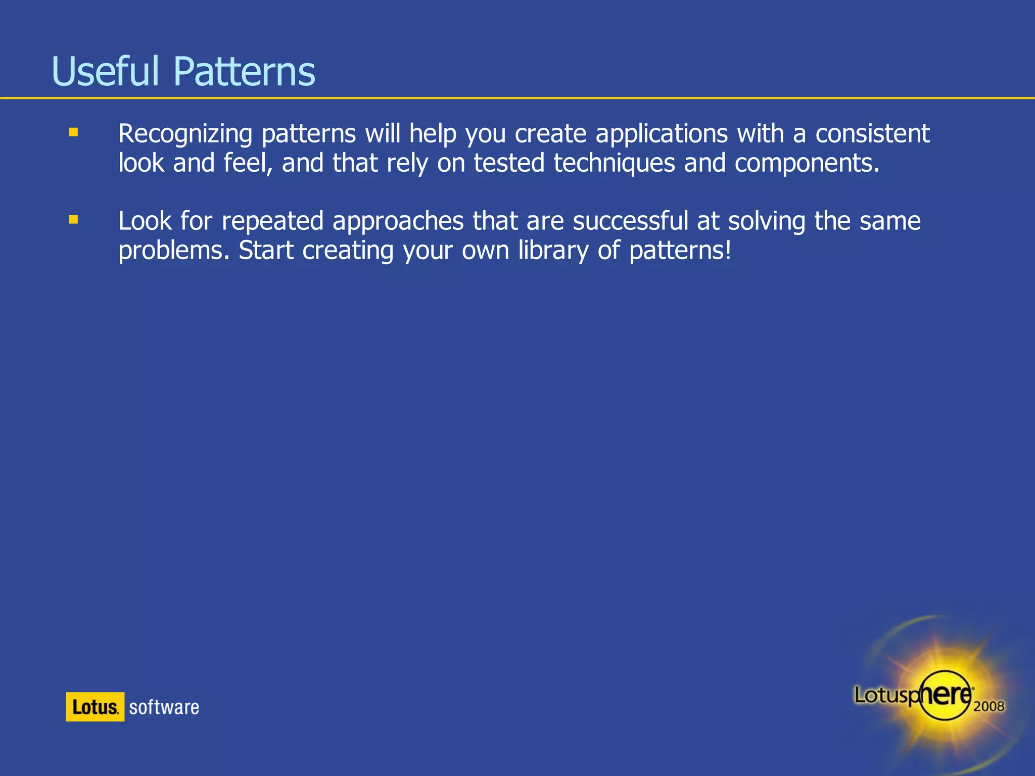 Designing Great User Interfaces for Composite Applications