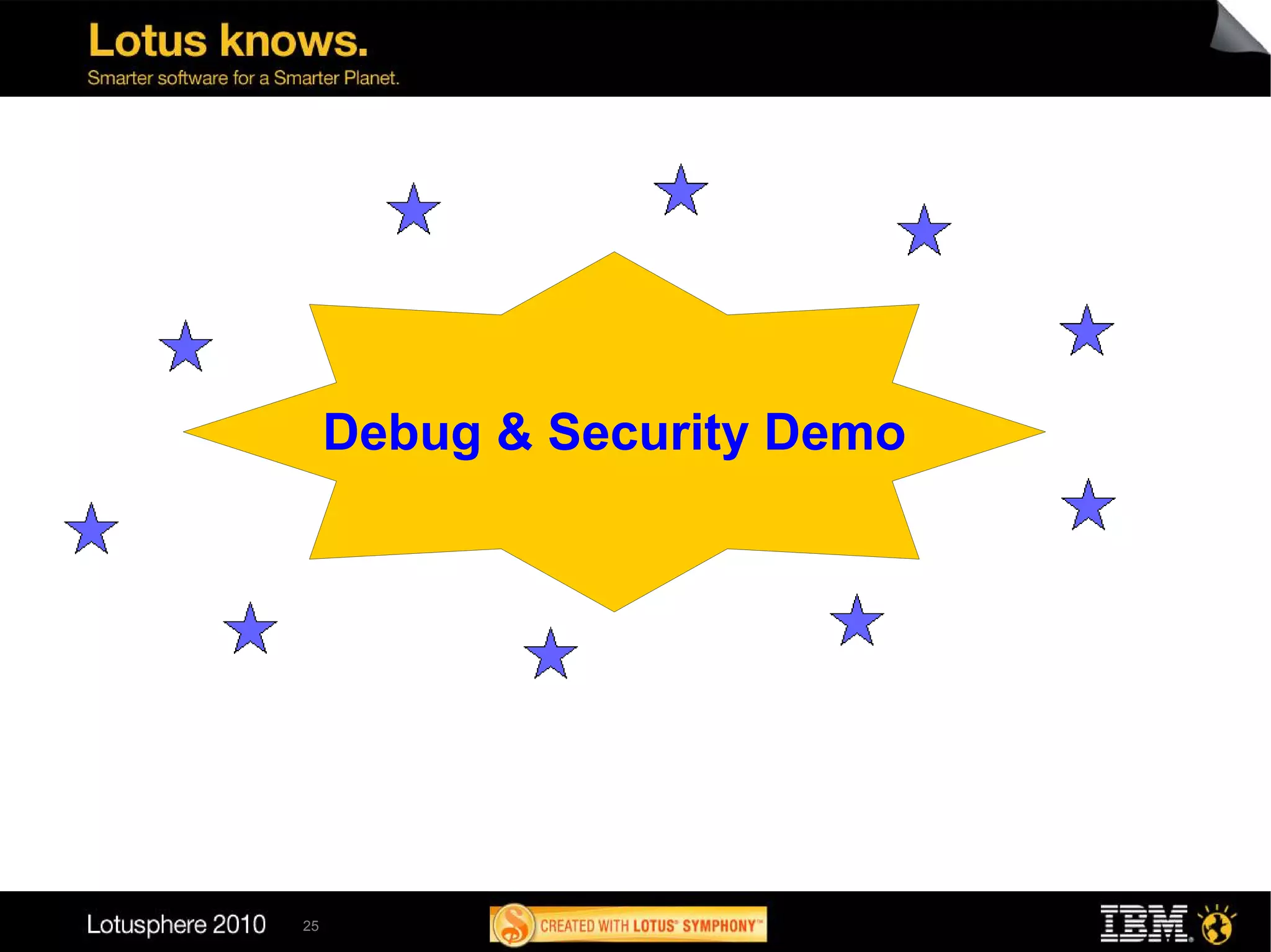 Debug & Security Demo




25
 