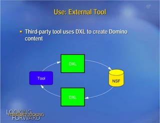 DXL: Working with Domino Data in XML