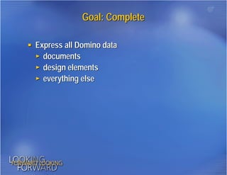 DXL: Working with Domino Data in XML