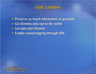 DXL: Working with Domino Data in XML