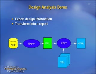 DXL: Working with Domino Data in XML