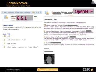 OpenNTF
8.5.1




  35
 