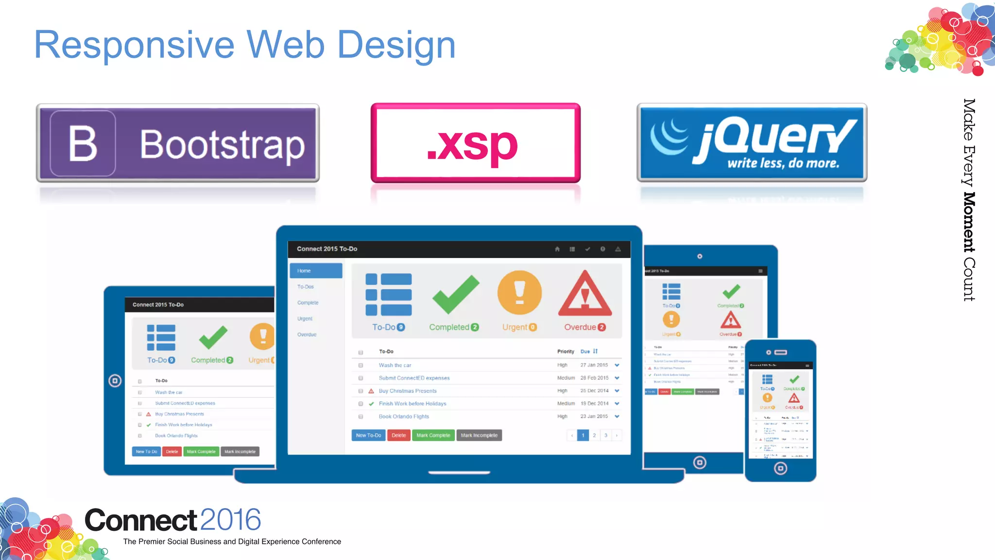 Responsive Web Design
 