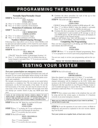 United Security AD2001 User Manual | PDF