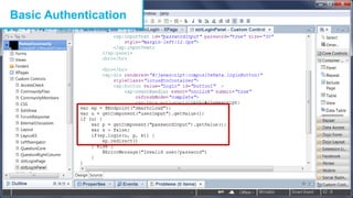 Basic Authentication

19

 