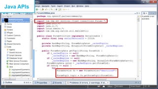 Java APIs

21

 