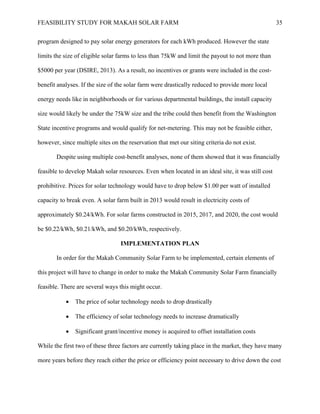 MBA GIS Solar Farm Feasibility Study | PDF