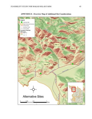 MBA GIS Solar Farm Feasibility Study | PDF