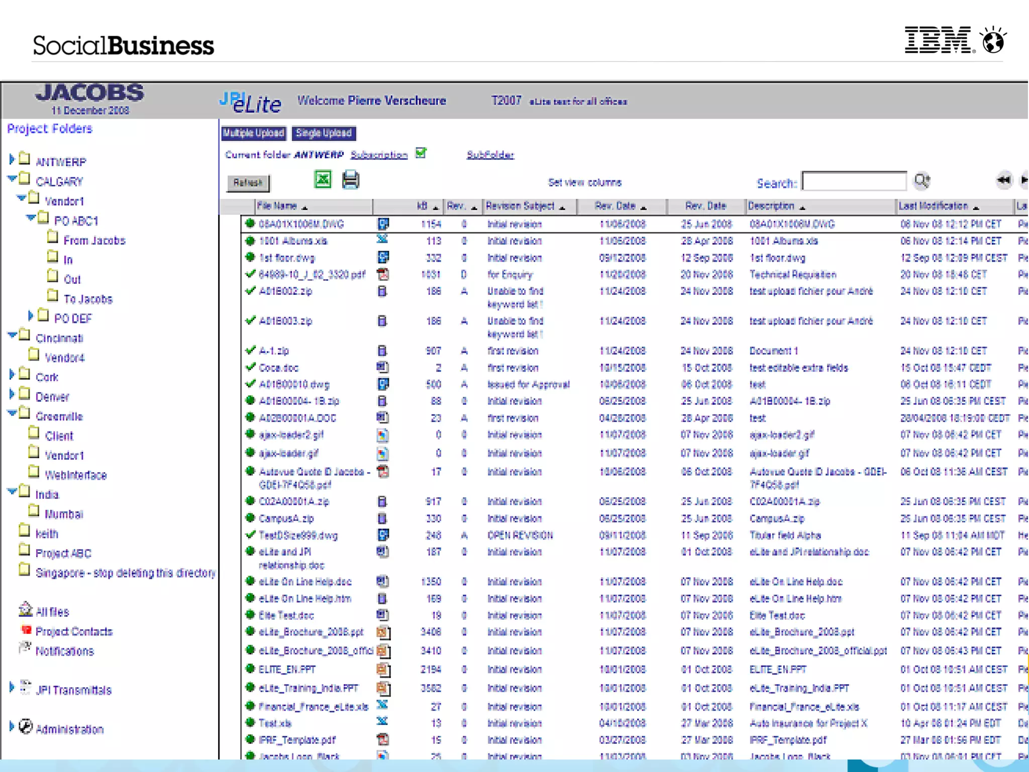From this... Jacobs eLite 1.0




© 2013 IBM Corporation
 