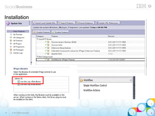 Installation




27   © 2013 IBM Corporation
 