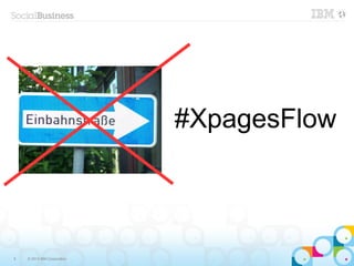 #XpagesFlow



6   © 2013 IBM Corporation
 